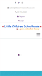 Mobile Screenshot of littlechildrenschoolhouse.com